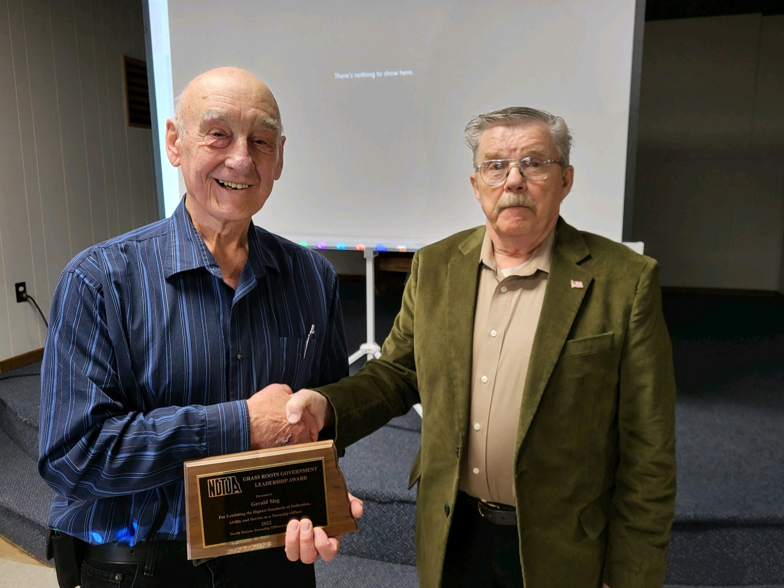 Gerald Sieg - Grassroots Leadership Award