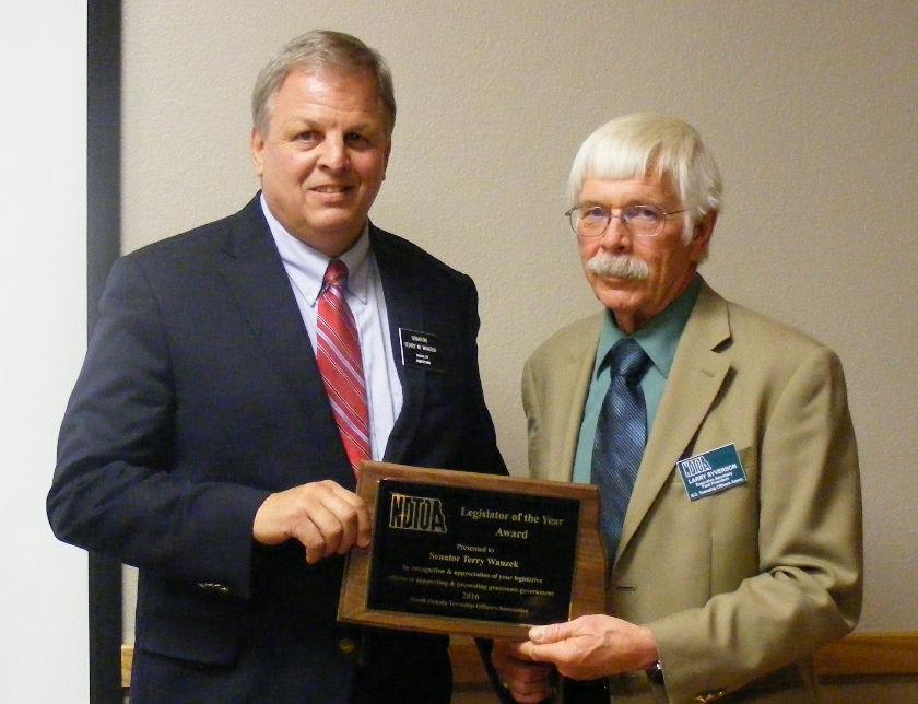 Senator Terry Wanzek - Legislator of the Year Award